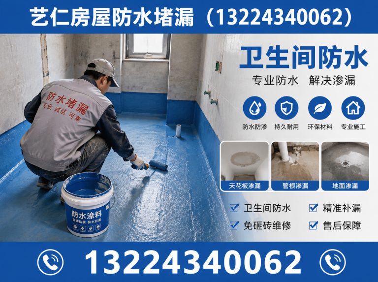 皇姑区外墙渗水维修展示图